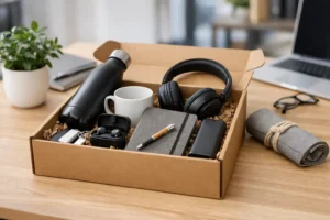 Brindes para onboarding de colaboradores