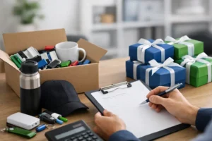 Como definir tiragem de brindes sem desperdício